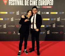 Jorge Naranjo y Javiero Lebrato en el seff 2016. jefe de producción del festival